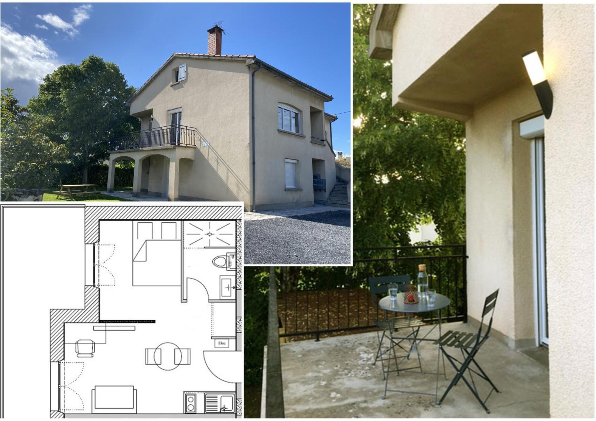 Au 3 Rue Manhes Albi Exterior foto